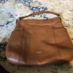 Coach leather bag